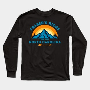 Fraser's Ridge North Carolina Established in 1767 Long Sleeve T-Shirt